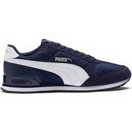 Puma St Runner v2 Mesh M 366811 03 bleu marin Puma St Runner v2 Mesh M 366811 03 bleu marin