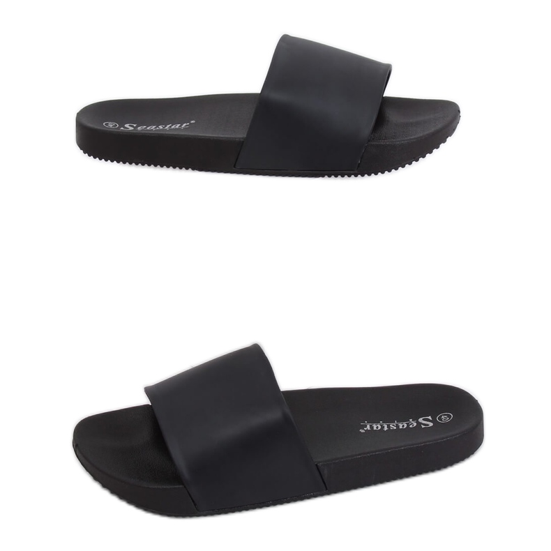 Chaussons noirs pour femmes CK78P Noir le noir