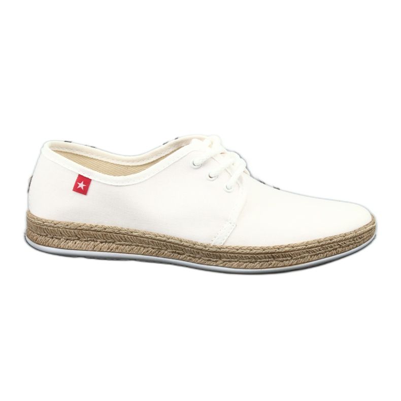 Espadrilles Espadrilles Big star FF276043 blanche