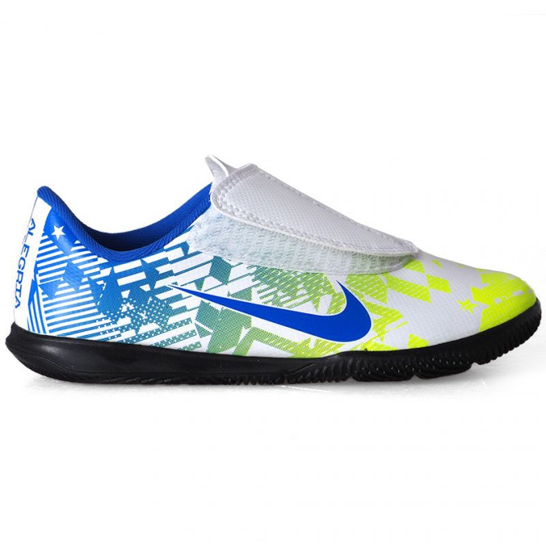 Nike Mercurial Vapor 13 Club Njr Ic PS (V) Jr AT8171 104 chaussures de football le noir blanche