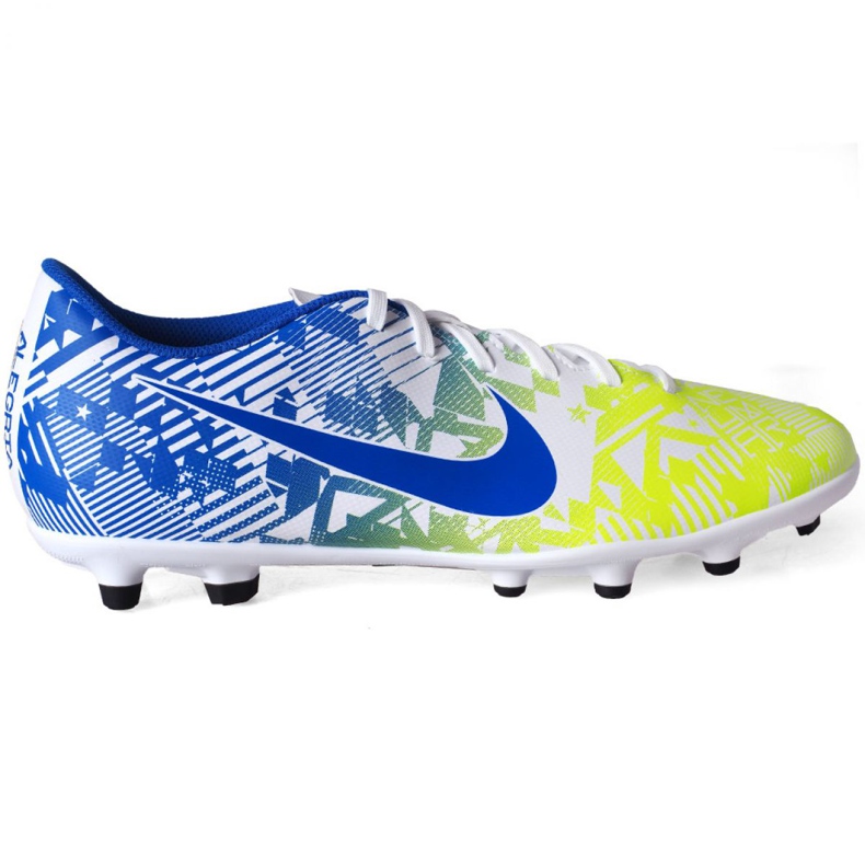 Nike Mercurial Vapor 13 Club Njr FG / MG M AT7967 104 chaussures de football gris multicolore
