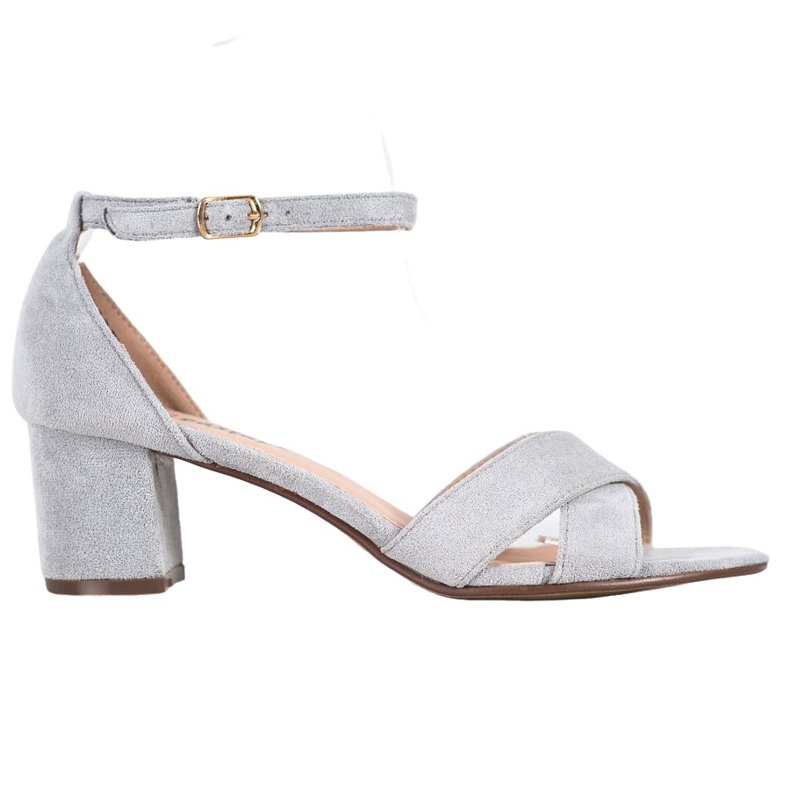 Seastar Sandales en daim élégantes gris
