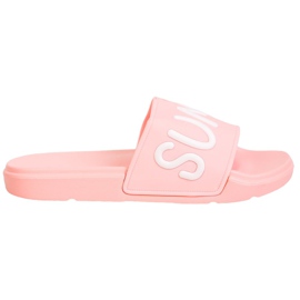 SHELOVET Pantoufles en caoutchouc rose