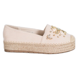 Seastar Espadrilles Avec Ornements brun