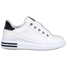 SHELOVET Chaussures de sport à la mode blanche SHELOVET Chaussures de sport à la mode blanche