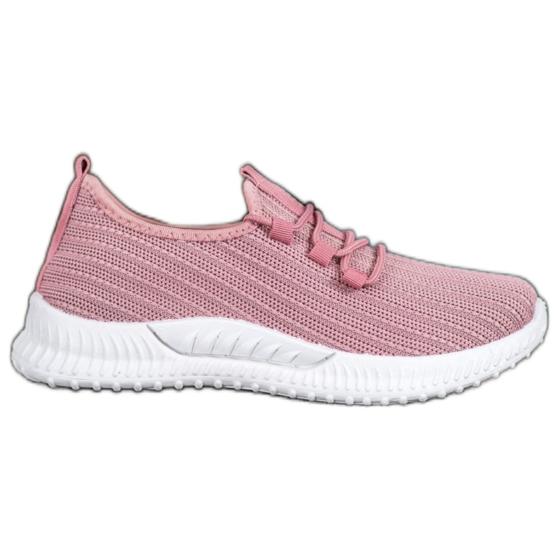 SHELOVET Chaussures de sport textiles rose