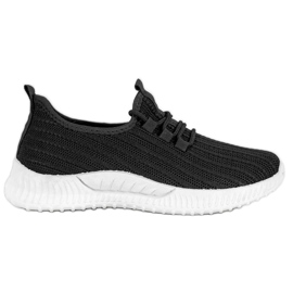 SHELOVET Chaussures de sport textiles noir