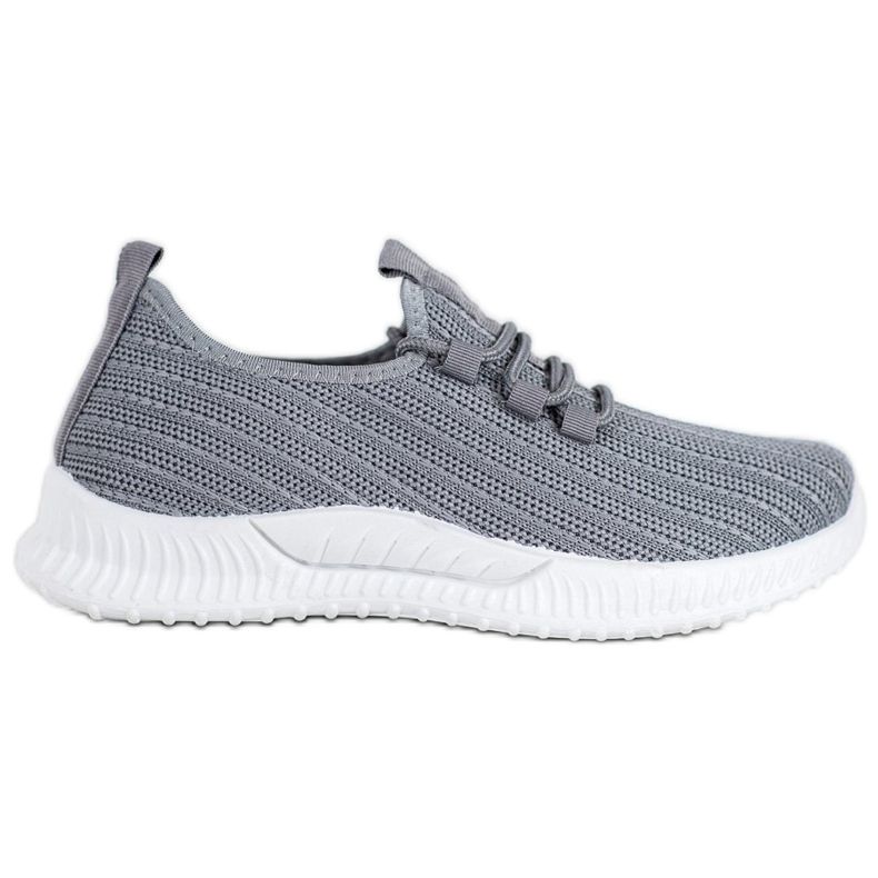 SHELOVET Chaussures de sport textiles gris