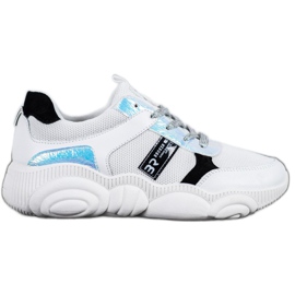 SHELOVET Chaussures de sport confortables blanc