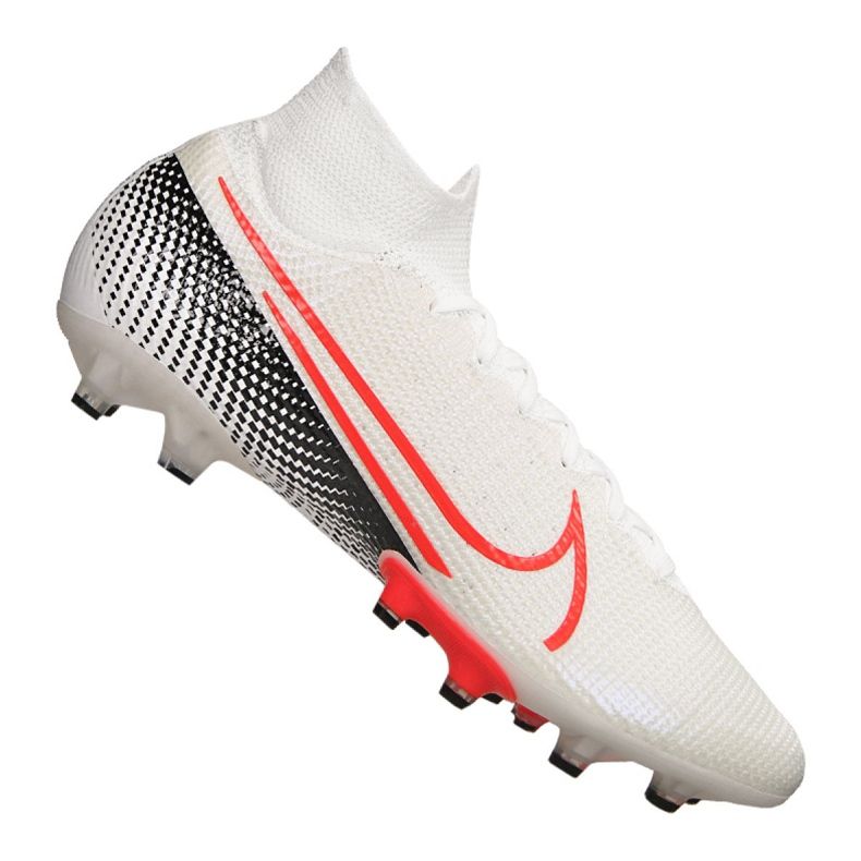 Chaussures de football Nike Superfly 7 Elite AG-Pro M AT7892-160 blanche blanche
