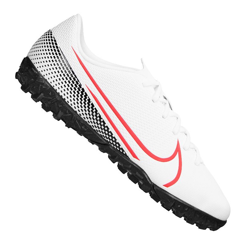 Chaussures de football Nike Vapor 13 Academy Tf Jr AT8145-160 multicolore blanche Chaussures de football Nike Vapor 13 Academy Tf Jr AT8145-160 multicolore blanche