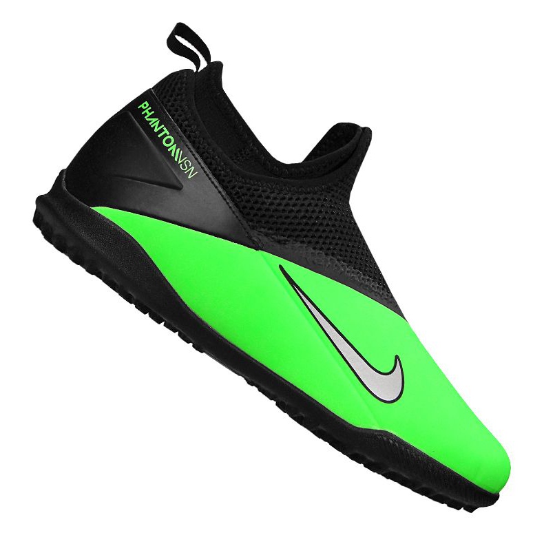 Nike Phantom Vsn 2 Academy Df Tf Jr CD4078-306 chaussures de football multicolore vert