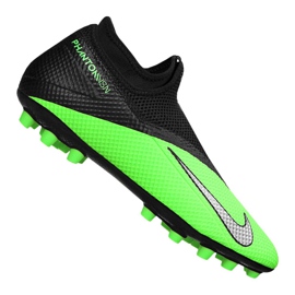 Nike Phantom Vsn 2 Academy Df Ag M CD4155-306 chaussures de football multicolore vert Nike Phantom Vsn 2 Academy Df Ag M CD4155-306 chaussures de football multicolore vert