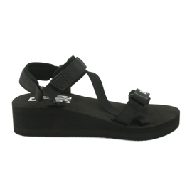 Sandales textile Big Star 274A349 noir le noir