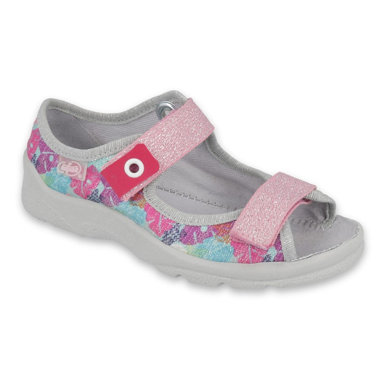 Chaussures pour enfants Befado 969Y149 rose gris