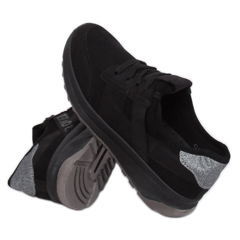 Chaussures de sport noires C8131 Negro le noir