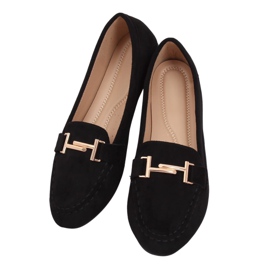 Mocassins femme noirs 99-13A Noir le noir