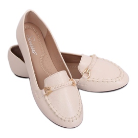 Mocassins femme beige A8636 Beige Mocassins femme beige A8636 Beige