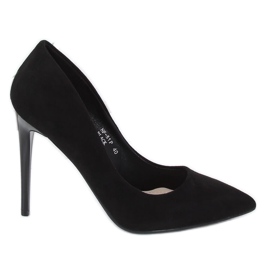 Pompes sur une broche noire NF-51P Noir le noir