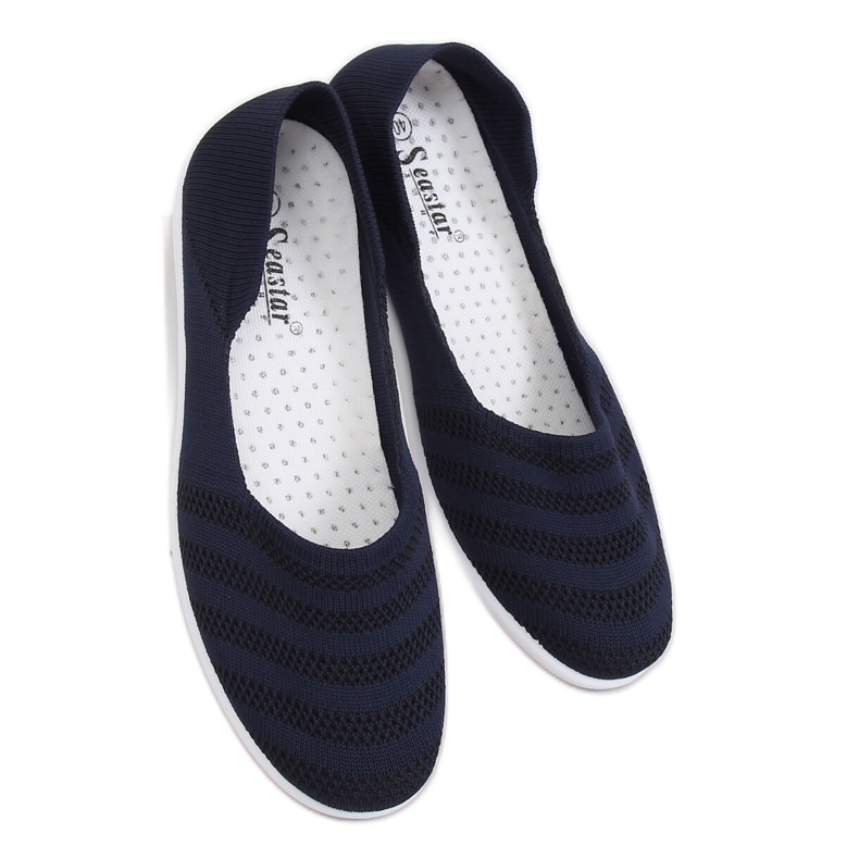 IC03 Ballerines résille bleu marine IC03 Ballerines résille bleu marine