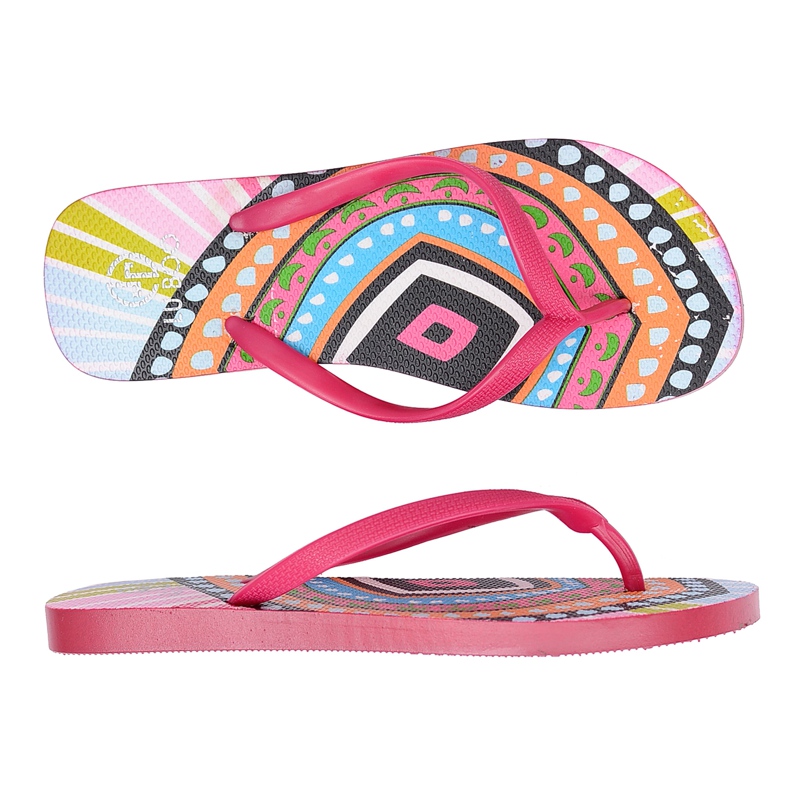 Lu Boo | Tongs Szalowe Rose Aztec Havanna