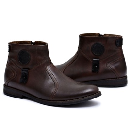 Joker Bottes chaudes homme marron avec fermeture éclair Fabrigo brun Joker Bottes chaudes homme marron avec fermeture éclair Fabrigo brun