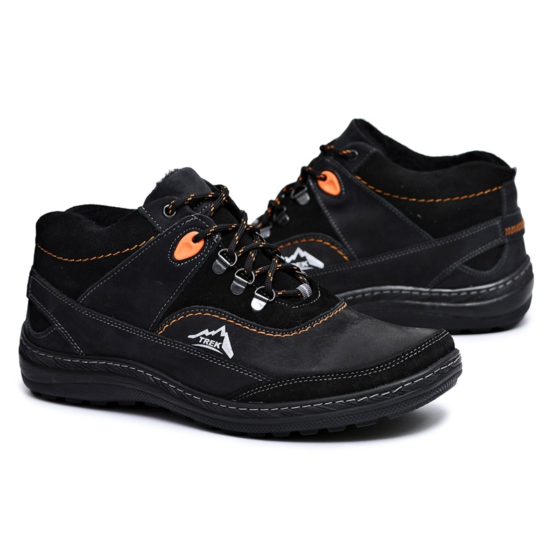 Mario Boschetti Chaussures Chaudes Trekking Homme Noir Rekko le noir Mario Boschetti Chaussures Chaudes Trekking Homme Noir Rekko le noir