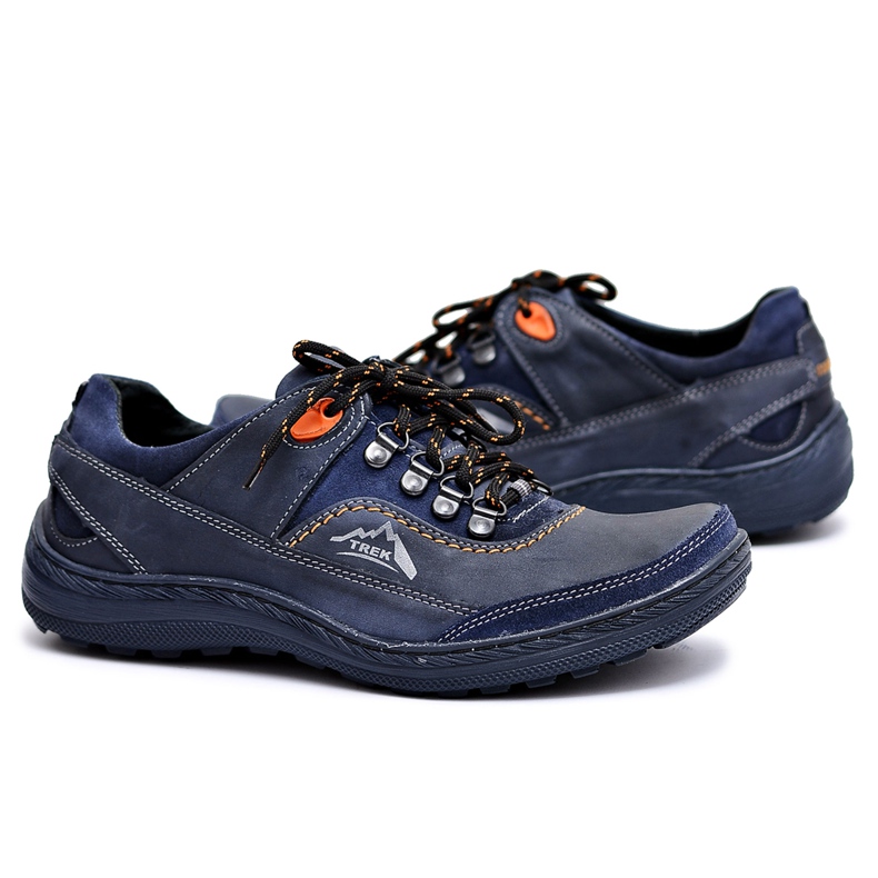 Gino Tuzzi Chaussures Trekking Homme Bleu Marine Fredo