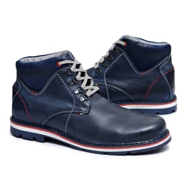 Gino Tuzzi Bottines Cuir Homme Bleu Marine Chaude Fourrure Teslo Gino Tuzzi Bottines Cuir Homme Bleu Marine Chaude Fourrure Teslo