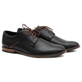 Bednarek Polish Shoes Richelieu Homme Bednarek Elegant Cuir Noir Edgardo