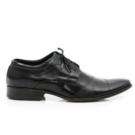 Lukas Chaussures habillées en cuir pour hommes Flavio noir