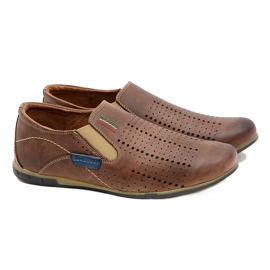 Gino Tuzzi Chaussures à enfiler Artigiana marron pour hommes brun Gino Tuzzi Chaussures à enfiler Artigiana marron pour hommes brun