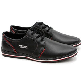 Joker Chaussures pour hommes en cuir noir par Marko