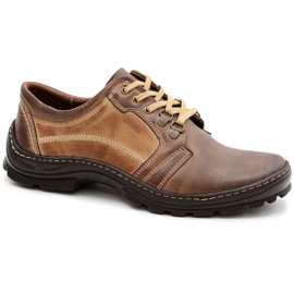 Joker Favello Classic Cuir Marron Richelieus Homme brun