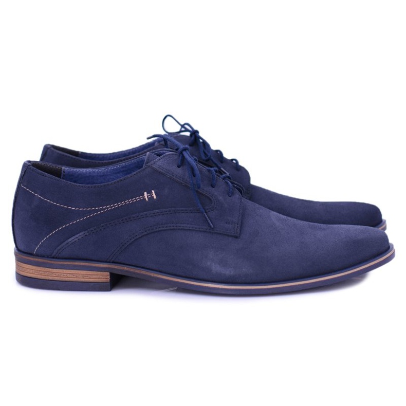 Bednarek Polish Shoes Richelieu Homme Bednarek Elegant Cuir Daim Bleu Marine Eligio Bednarek Polish Shoes Richelieu Homme Bednarek Elegant Cuir Daim Bleu Marine Eligio