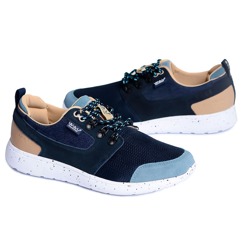 Chaussures de sport bleu marine pour hommes We Are United Chaussures de sport bleu marine pour hommes We Are United