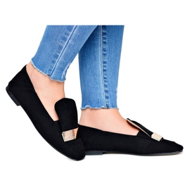 Mocassins Femme Or Badge Noir Lordsy Lu Boo Harlem le noir Mocassins Femme Or Badge Noir Lordsy Lu Boo Harlem le noir