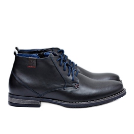 Bottines Homme Cuir Noir Nikopol 672 chaussures
