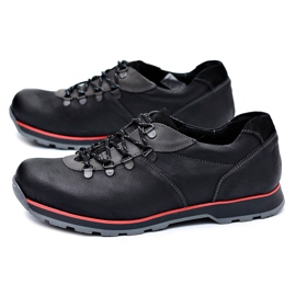 KOMODO Chaussures Richelieu Homme Noir Outdoor Ivar le noir