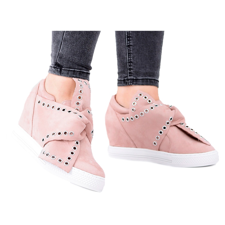 Baskets femme compensées Lu Boo Rose Margo Baskets femme compensées Lu Boo Rose Margo