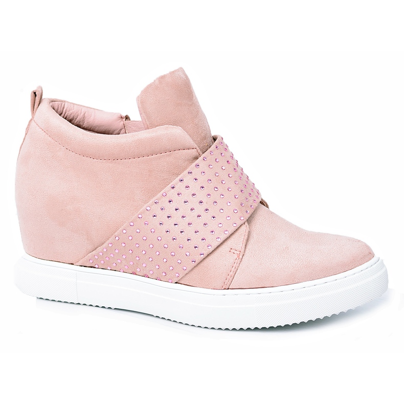 Baskets Femme Rose Lu Boo Paillettes PinkSugar