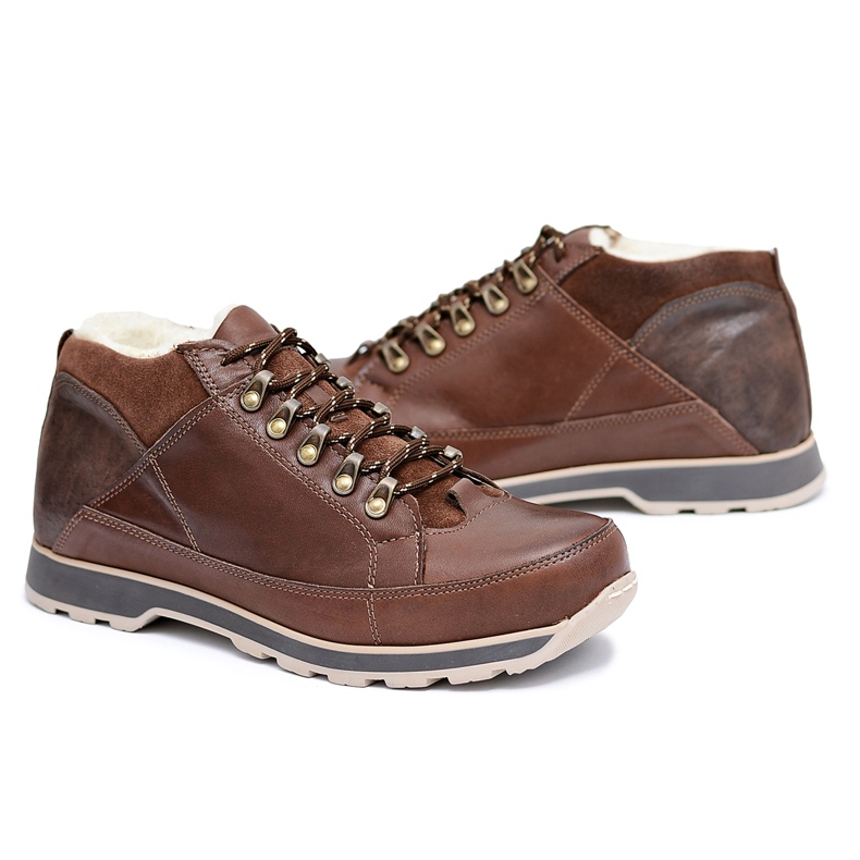 KOMODO Chaussures Chaudes Marron Homme Trafer brun KOMODO Chaussures Chaudes Marron Homme Trafer brun