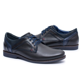 Nikopol Chaussures Décontractées Homme Cuir Noir Jericho