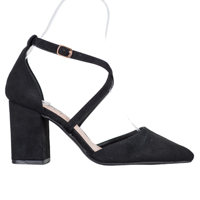 Seastar Escarpins en daim noir le noir