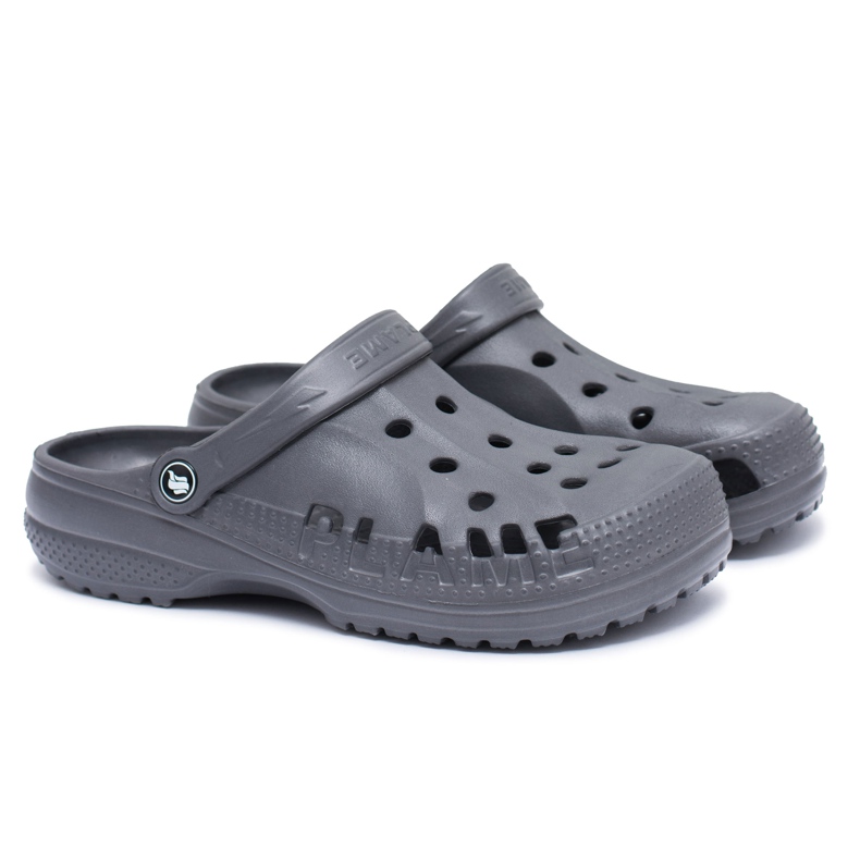 Flameshoes Chaussons Homme Piscine Kroksy Eva Gris