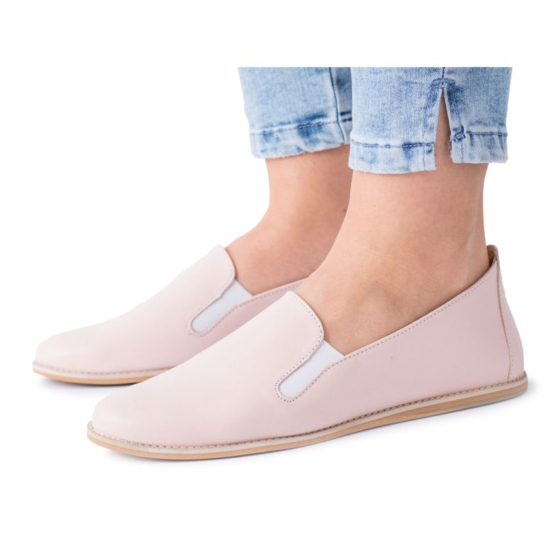Butmil Ballerines Femme Rose Pastel Fresca Cuir