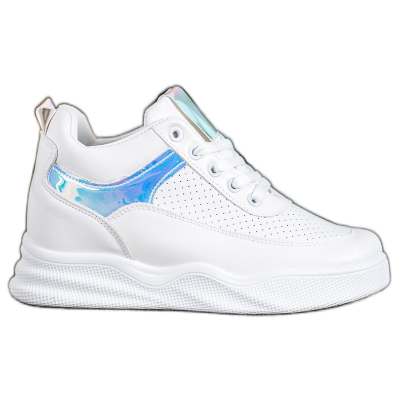 Renda Baskets en cuir écologique blanche Renda Baskets en cuir écologique blanche