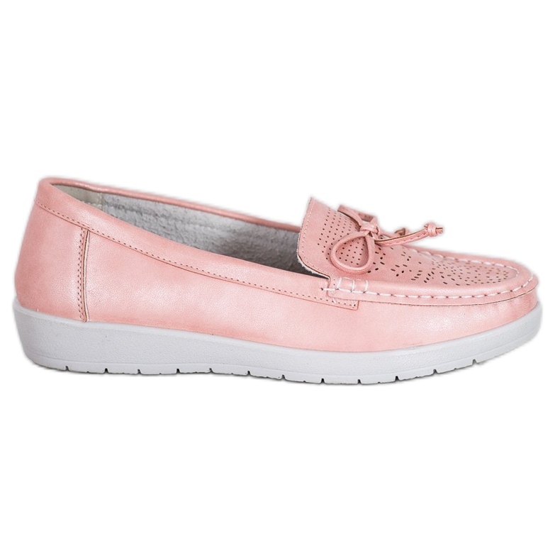 SHELOVET Mocassins confortables rose SHELOVET Mocassins confortables rose