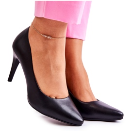 Sergio Leone Matt Escarpins Escarpins Noir Feliciana