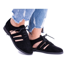Chaussures Lu Boo Noires, Découpes Passion